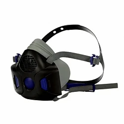 3M Secure-Click Reusable Half Face Mask with Speaking Diaphragm HF-800SD Series