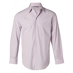 Men's Mini Check Long Sleeve Shirt - M7360L Men's Mini Check Long Sleeve Shirt - M7360L