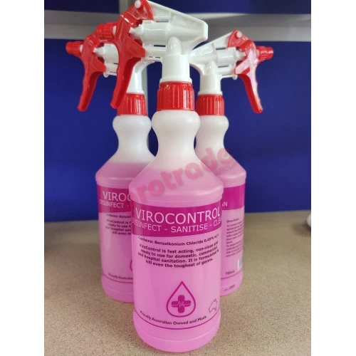 Virocontrol Disinfect Sanitise Cleaning Solution 750ml Virocontrol Disinfect Sanitise Cleaning Solution 750ml