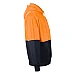 SW38 HI-VIS TWO TONE FLEECY HOODIE UNISEX