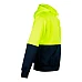 SW38 HI-VIS TWO TONE FLEECY HOODIE UNISEX