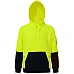 Hi Vis Two Tone Water Resistant Fleece Hoodie SW91