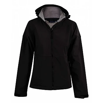 Ladies Aspen Softshell Hood Jacket Jk34