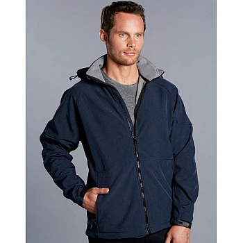 Men's Aspen Softshell Hood Jacket Jk33