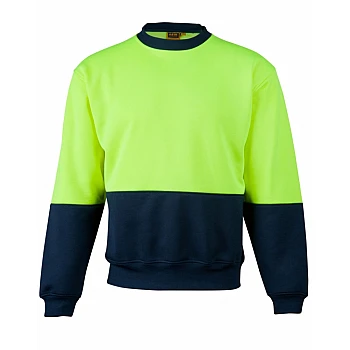 HI-VIS 2 Tone Crew Neck - SW09