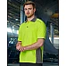 Unisex Hi Vis Bamboo Charcoal Vented Ss Polo - Sw79
