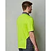Unisex Hi Vis Bamboo Charcoal Vented Ss Polo - Sw79