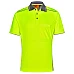 Unisex Hi Vis Bamboo Charcoal Vented Ss Polo - Sw79