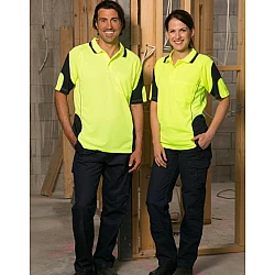 Unisex Alliance Short Sleeve Safety Polo - Sw71