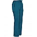 Ladies Semi-Elastic Waist Tie Solid Colour Scrub Pants M9720