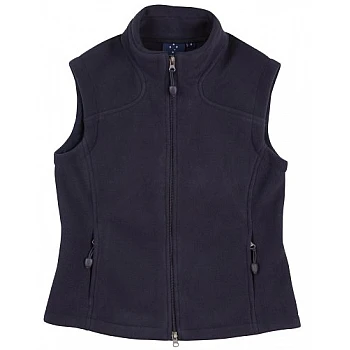 Ladies Diamond Fleece Vest Pf10