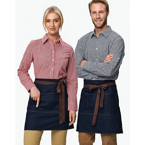 East Village Half Denim Apron Ap10