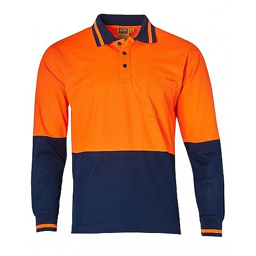 Long Sleeve Safety Polo Sw11 Long Sleeve Safety Polo Sw11