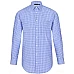 Gingham Long Sleeve Shirt With Roll-Up Tab Sleeve M7300l