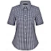 Ladies Gingham Check Short Sleeve Shirt M8300s