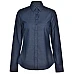 Ascot Ladies Long Sleeve Dot Jacquard Stretch Shirt M8400l
