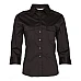 Ladies 3/4 Sleeve Military Shirt M8913