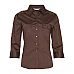 Ladies 3/4 Sleeve Military Shirt M8913