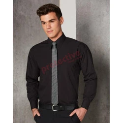 Men's Poplin Long Sleeve Business Shirt Bs01l Men's Poplin Long Sleeve Business Shirt Bs01l
