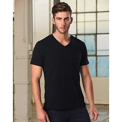 Men's V-Neck Tee Shirt Ts07a Men's V-Neck Tee Shirt Ts07a