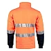 Hi Vis Two Tone Cotton Fleece Sweat With 3M Reflective Tape Sw48 