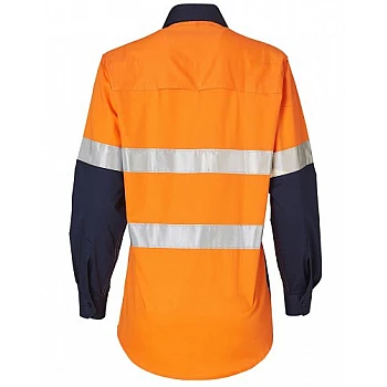 Ladies Long Sleeve Safety Shirt  Sw65