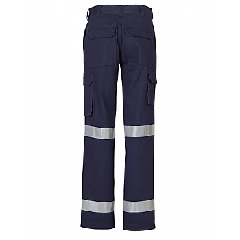 Ladies' Heavy Cotton Drill Cargo Pants With Biomotion 3M Tapes Wp15hv