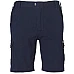 Mens Stretch Cargo Work Shorts With Design Panel Treatments