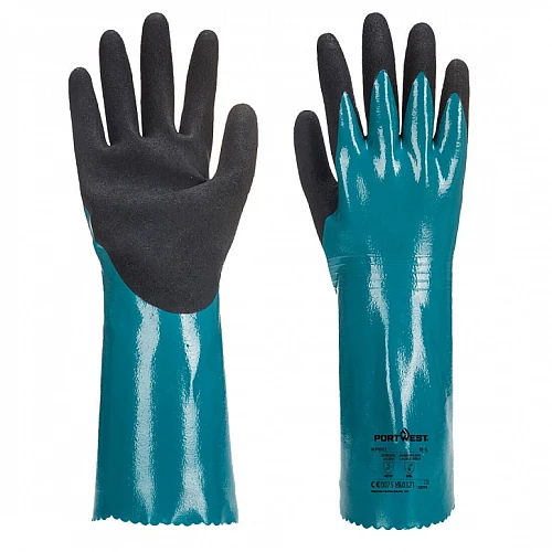 Portwest Sandy Grip Lite Gauntlet Gloves - AP60 Portwest Sandy Grip Lite Gauntlet Gloves - AP60