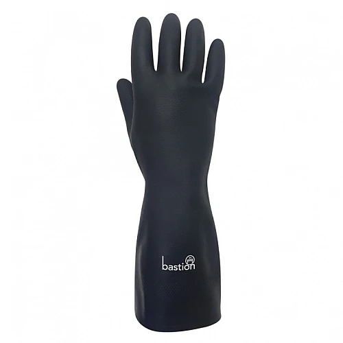Neoprene Chemical Resistant Gloves 330mm Black Flocklined Neoprene Chemical Resistant Gloves 330mm Black Flocklined