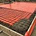 Builders Film Orange High Impact 3.5M X 38M X 200um 4 Folded Roll