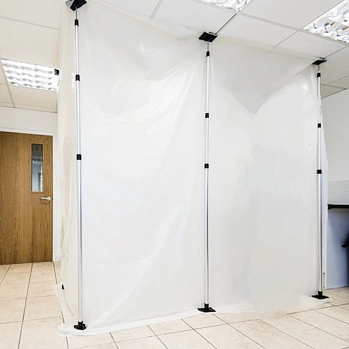 Extender Zip Wall Opaque Economy Plastic 3M X 66m X 100um