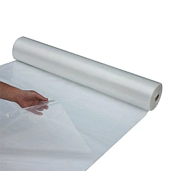 Clear Poly Plastic Film 3M X 200m X 50um