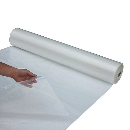 Clear Poly Plastic Film 3M X 200m X 50um Clear Poly Plastic Film 3M X 200m X 50um