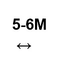 5-6 Metre Wide