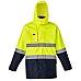 Mens Hi Vis Basic 4 In 1 Waterproof Jacket - Zj220