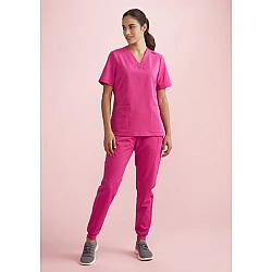 Women’s Pink Jogger Scrub Pant