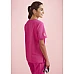 Womens Pink V-Neck Scrub Top