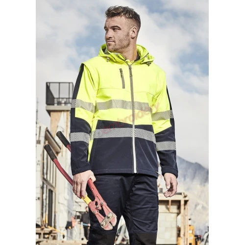 Unisex 2 In 1 Stretch Softshell Taped Jacket Zj453 Unisex 2 In 1 Stretch Softshell Taped Jacket Zj453