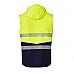 Unisex 2 In 1 Stretch Softshell Taped Jacket Zj453