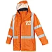 Mens Hi Vis X Back Taped 4 In 1 Waterproof Jacket