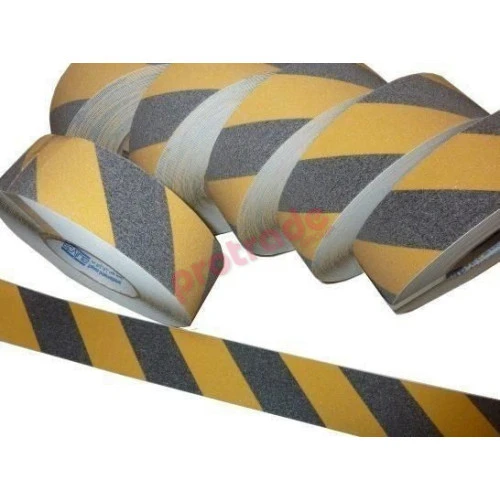 Black and Yellow Anti Slip Grip Tapes Black and Yellow Anti Slip Grip Tapes