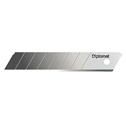 Diplomat 18mm Extra Heavy Duty Snap Cutter Blade Tube Of 8 Diplomat 18mm Extra Heavy Duty Snap Cutter Blade Tube Of 8