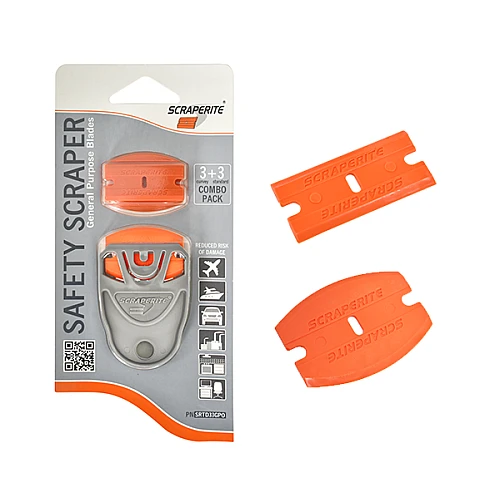 Scraperite Tradesman Mini Combo Holder And 3+3 Blades Pack Scraperite Tradesman Mini Combo Holder And 3+3 Blades Pack