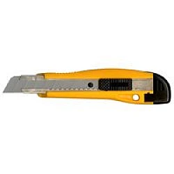 Diplomat Large No Snap Blade Cutter 18mm Metal Insert Auto Lock