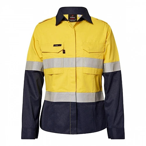 Ladies Hrc2 Openfront Shirt - Long Sleeves Ladies Hrc2 Openfront Shirt - Long Sleeves