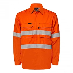 HRC2 HI VIS Reflective Shirt With Gusset Sleeves HRC2 HI VIS Reflective Shirt With Gusset Sleeves