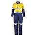 Hi Vis Two Tone Coverall With Fr Reflective Tape