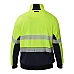 Fr Hi Vis Segmented Reflective Fleece