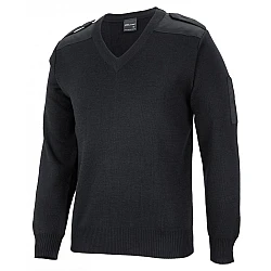 JB's Knitted Epaulette Jumper - 6EJ